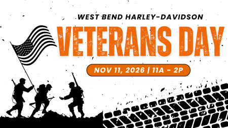 Veterans Day Celebration at West Bend H-D