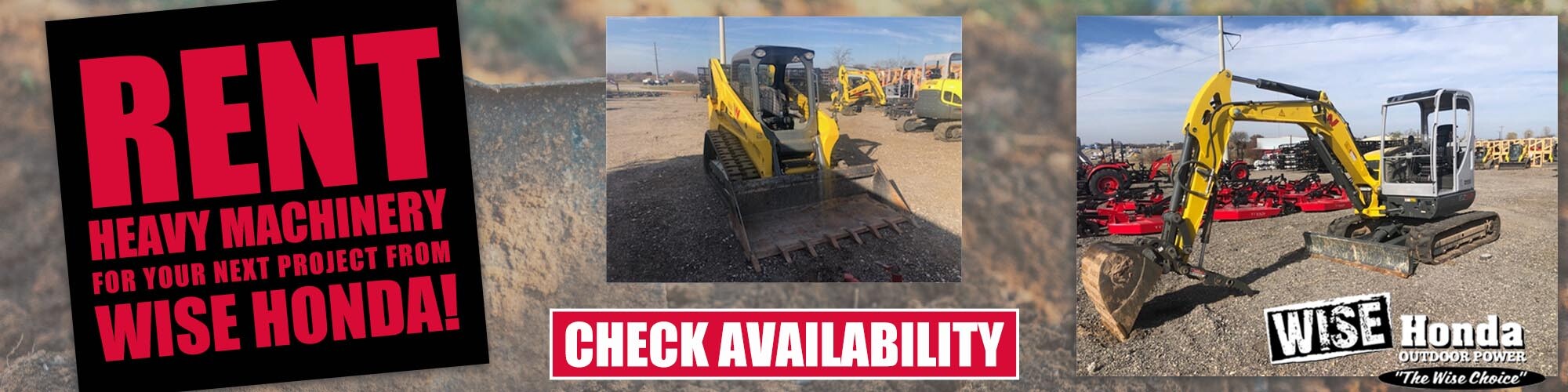 Rent Machinary