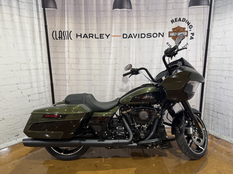 2026 Harley-Davidson® Road Glide® FLTRX 0034631090 Olive Steel Metallic / Vivid Black