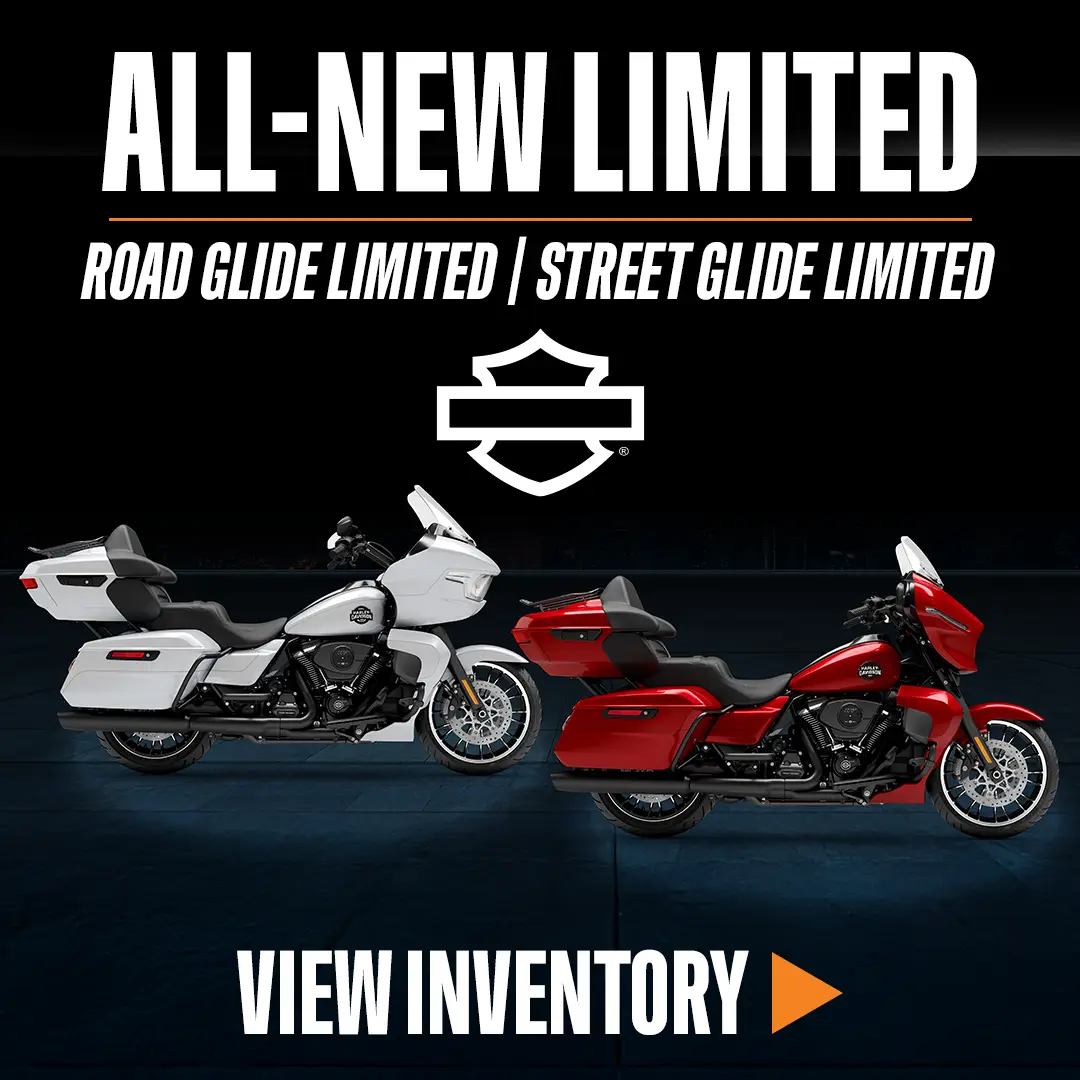 2026 Harley-Davidson Road Glide Limited and Street Glide Limited Motorcycles