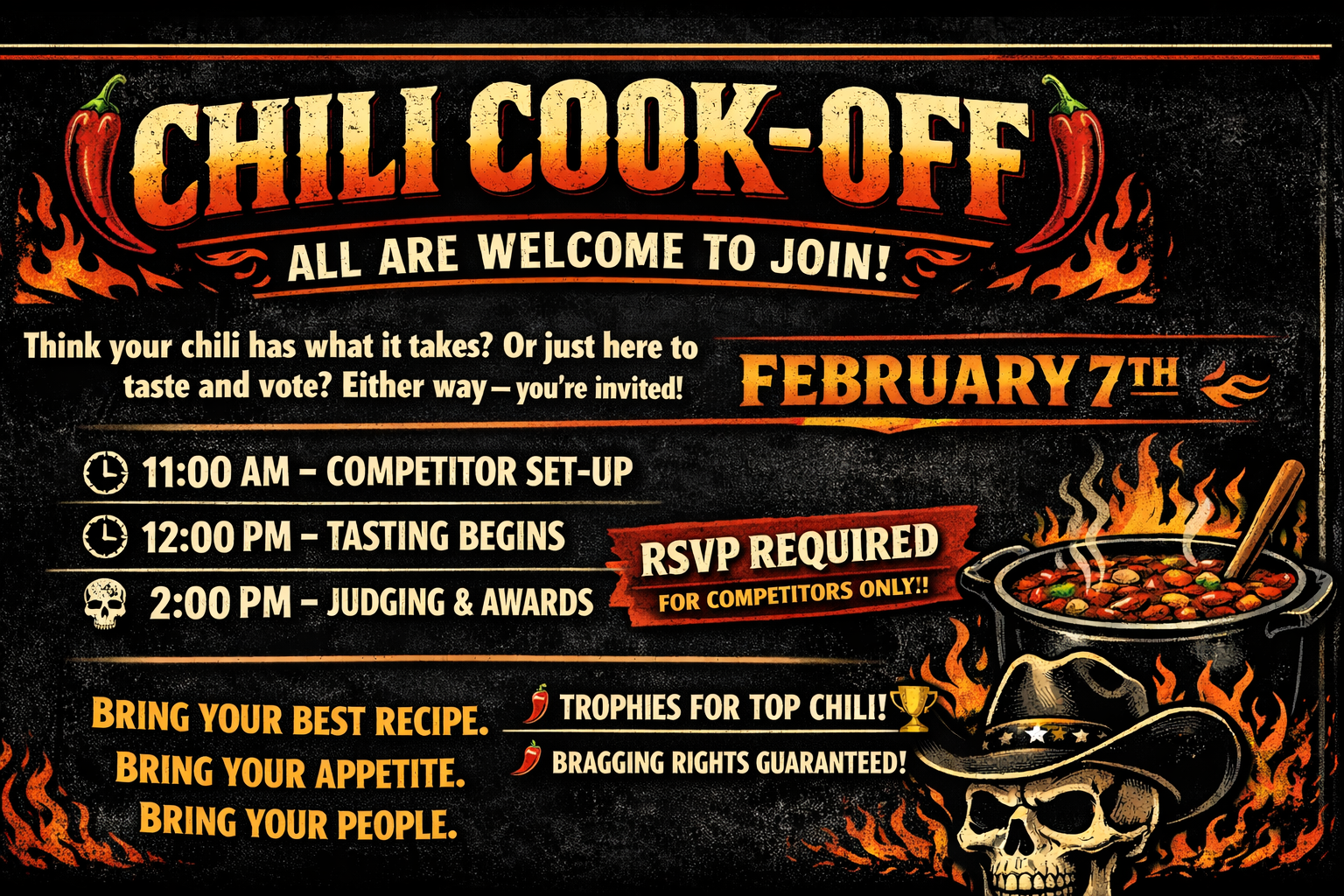 2026 Chili Cookoff