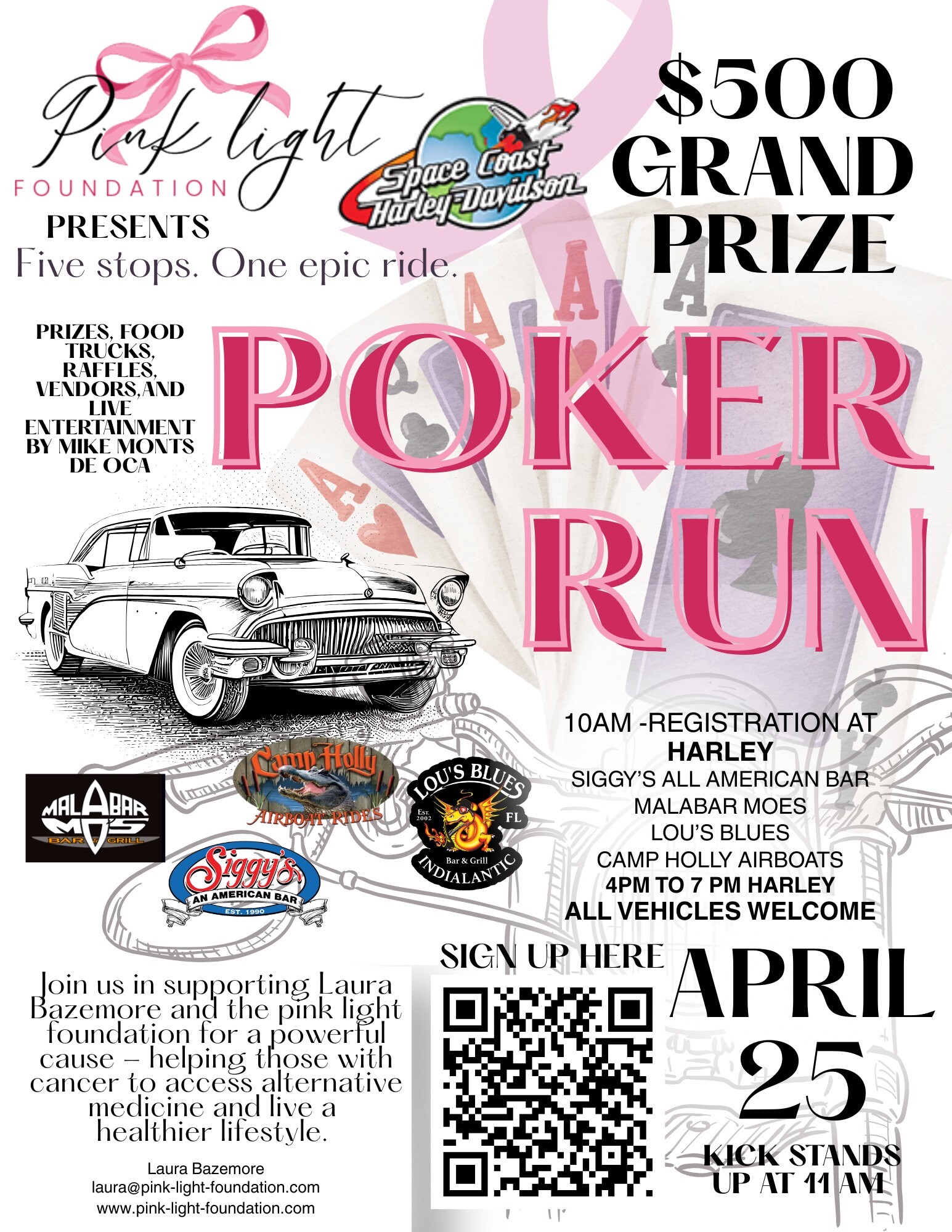 Poker Run Fundraiser at Space Coast Harley-Davidson
