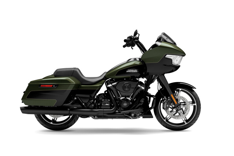 2026 Harley-Davidson® Road Glide® - Olive Steel Metallic/Vivid Black (Black Trim)