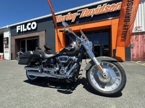 2021 Harley-Davidson® Fat Boy® 114 Deadwood Green thumb 2