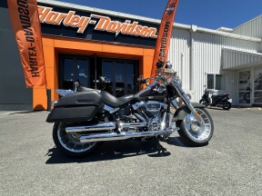2021 Harley-Davidson® Fat Boy® 114 Deadwood Green thumb 1