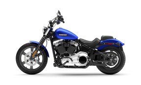 2026 Harley-Davidson® Street Bob® - Aurora Blue Denim (Chrome Trim) Cast Wheels thumb 1