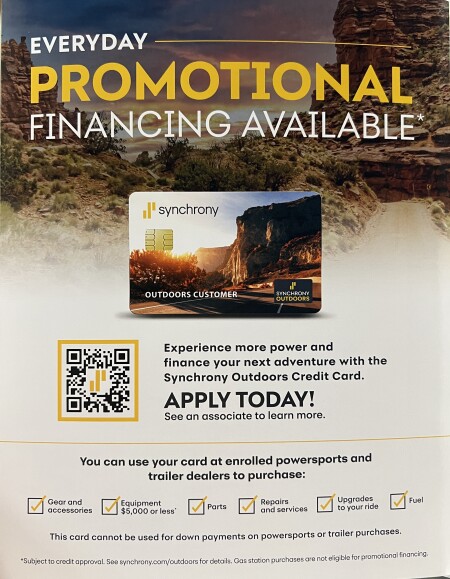 Synchrony Outdoor Offer