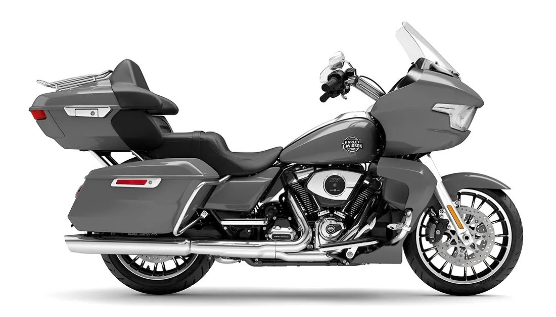2026 Harley-Davidson® Road Glide Limited Dark Billiard Gray Chrome Trim