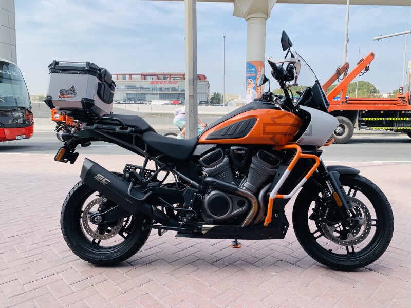 2021 Harley-Davidson® Pan America™ Special Baja Orange/Stonewashed White Pearl