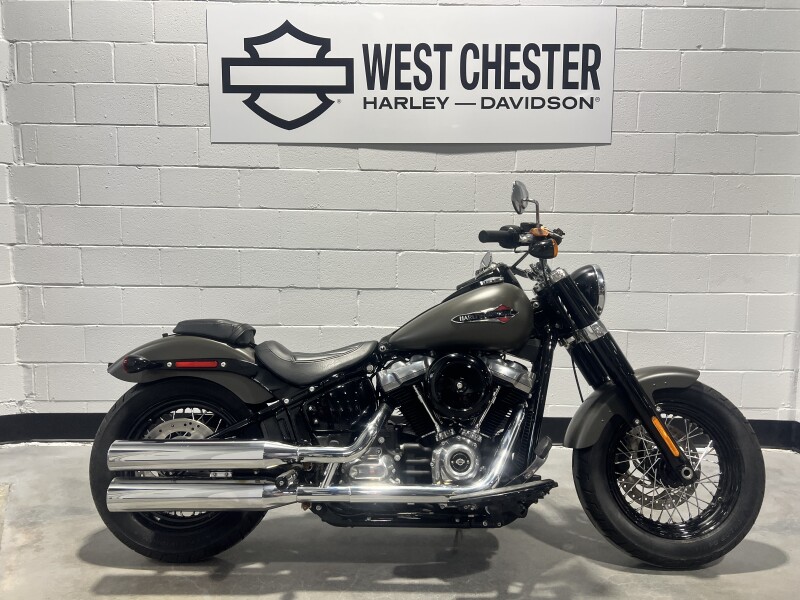 2018 Harley-Davidson® Softail Slim® Industrial Gray Denim FLSL