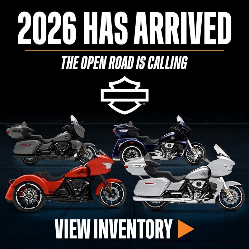New 2026 Harley-Davidson motorcycle models near you
