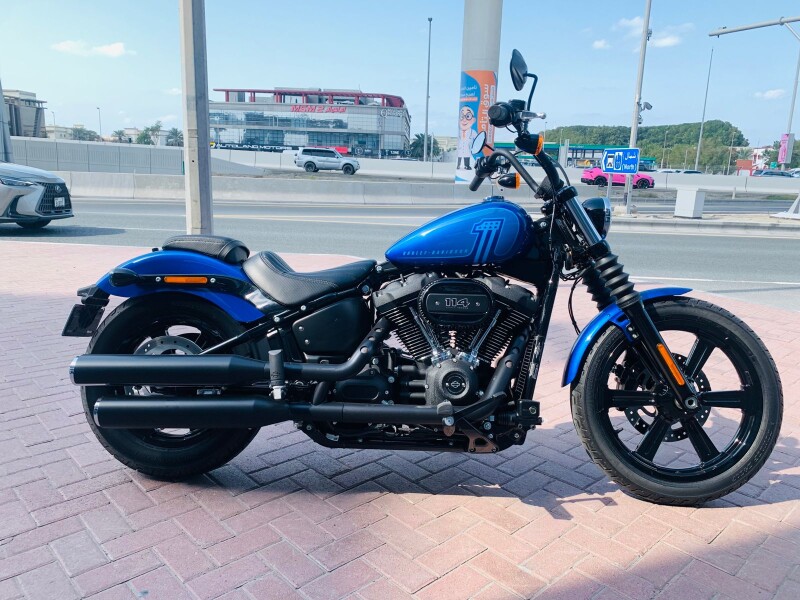 2024 Harley-Davidson® Street Bob™ 114 Blue Burst