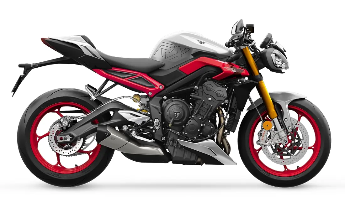 2026 Triumph Street Triple 765 RX Matte Aluminum Silver