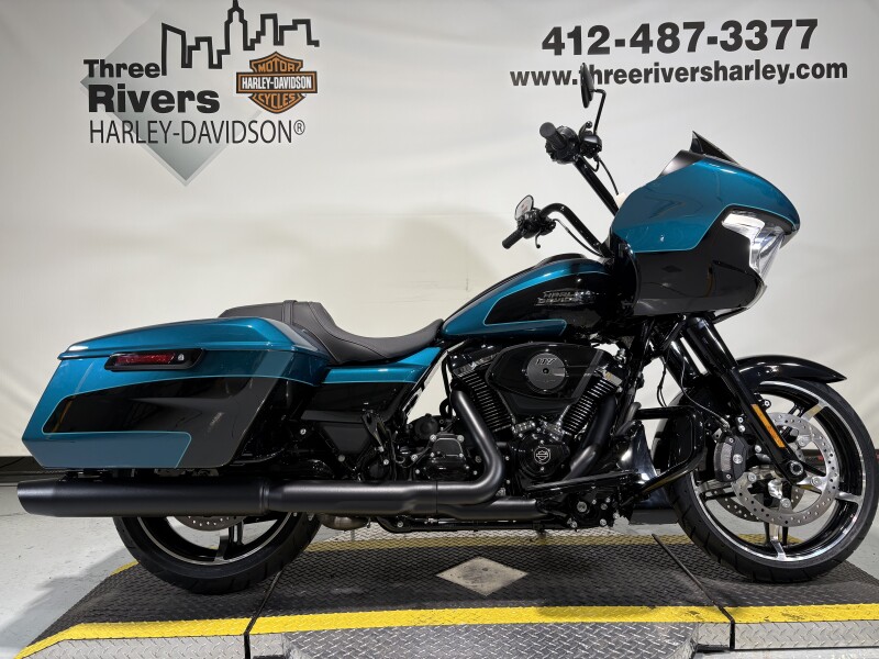 2026 Harley-Davidson® Road Glide® Teal Thunder / Vivid Black - Black