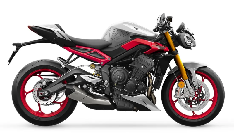 2026 Triumph Street Triple 765 RX Matte Aluminum Silver