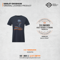 TERMINATOR – Siliwangi Harley-Davidson® Official Backprint Tee (Indigo)