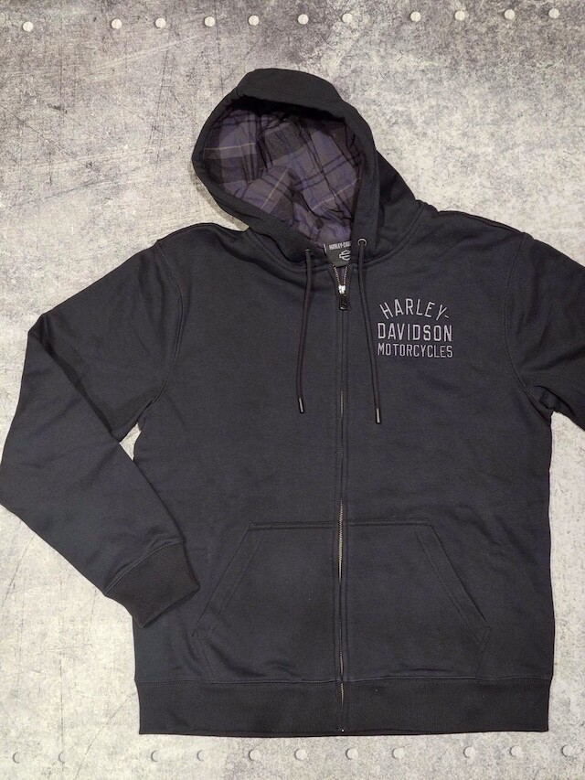 HOODIE-KNIT,BLACK | Harley-Davidson® 知立