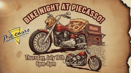 Wilkins Bike Night at Piecasso!