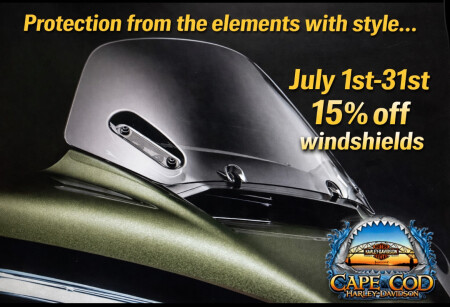 15% OFF WINDSHIELDS JULY 1ST - 31ST