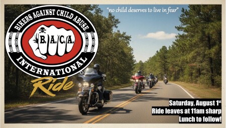Bikers Against Child Abuse Ride & Lunch