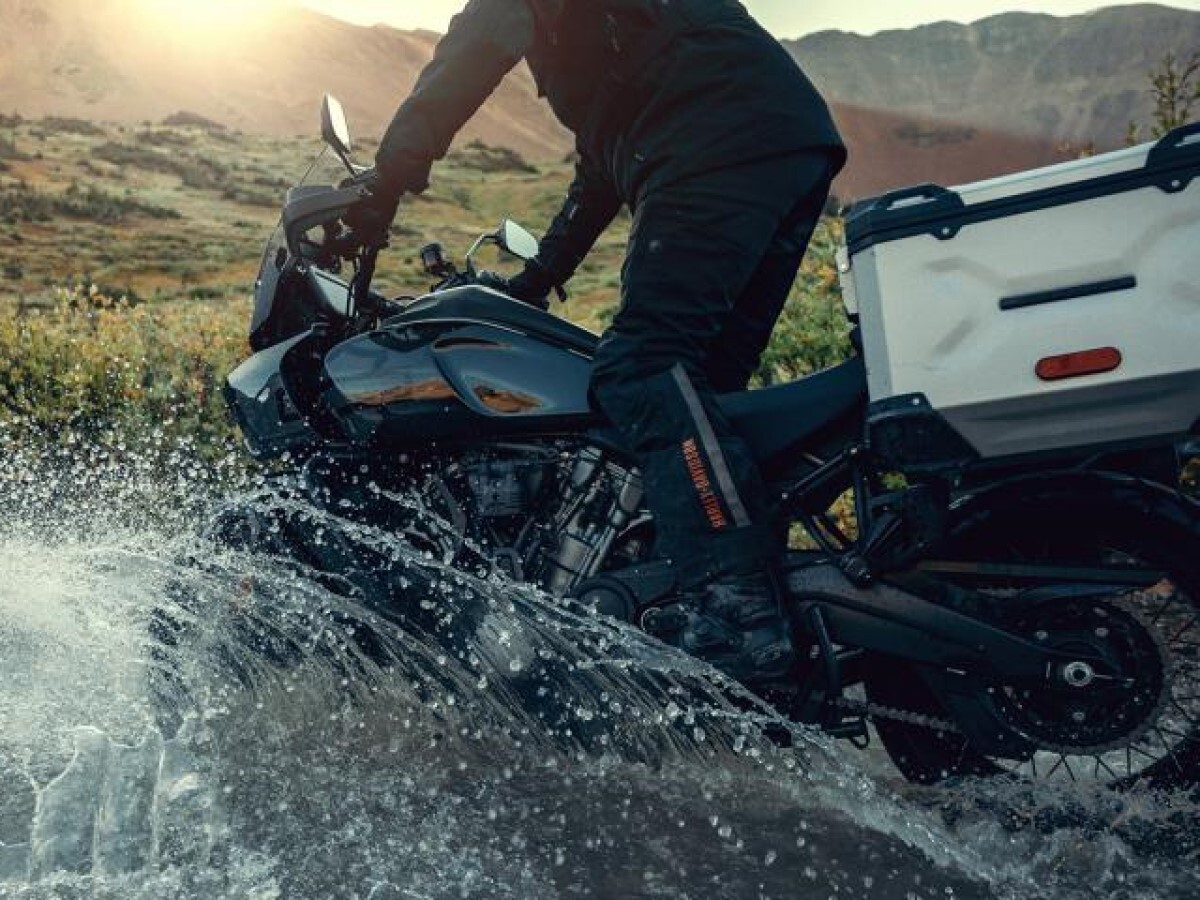 New Harley-Davidson motorcycle