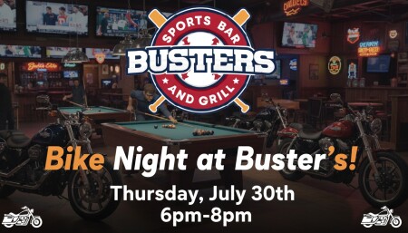 Wilkins Bike Night at Buster's Bar in NY!