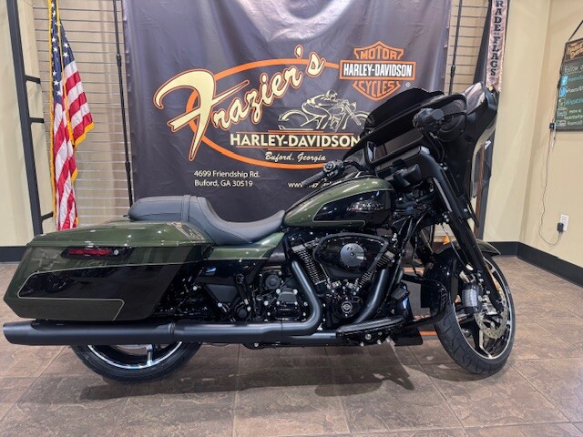 2026 Harley-Davidson® Street Glide® Olive Steel Metallic / Vivid Black Black Trim