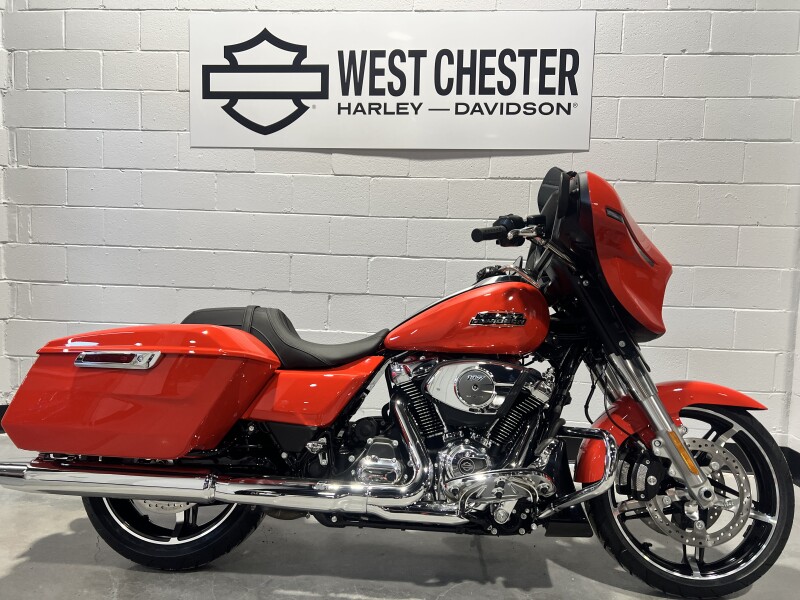 2026 Harley-Davidson® Street Glide® Blood Orange Chrome Trim  FLHX