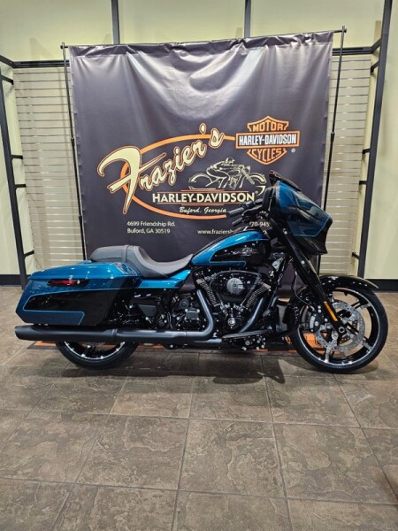 2026 Harley-Davidson® Street Glide® Teal Thunder / Vivid Black Black Trim