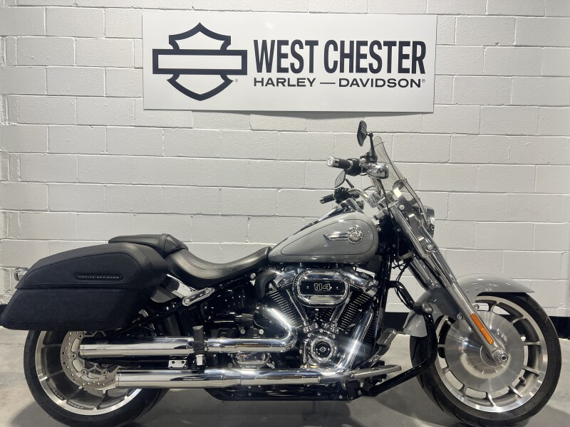 2024 Harley-Davidson® Fat Boy® 114 Billiard Gray FLFBS