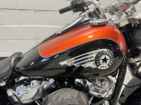 2025 Harley-Davidson® Fat Boy® Whiskey Fire / Vivid Black FLFB thumb 3