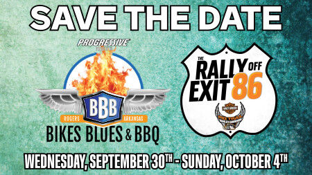 Bikes, Blues & BBQ + Rally Off Exit 86