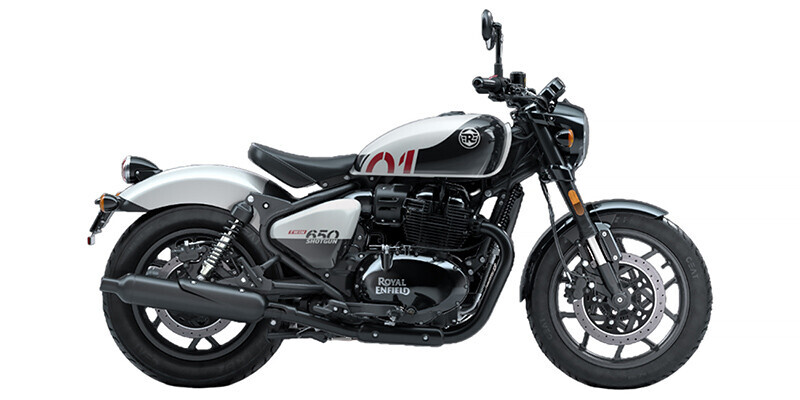 2024 Royal Enfield Shotgun 650 Stencil White