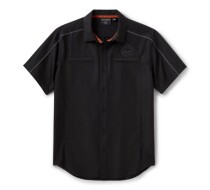 メンズ H-D® テック Willie G™ Skull ベンテッドシャツ