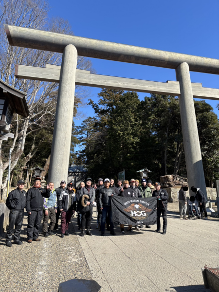 2/1（日）鹿島神宮へツーリングに行ってきました！