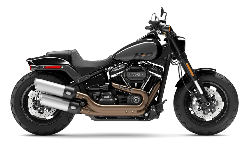 2024 Harley-Davidson® Fat Bob™ 114 Vivid Black