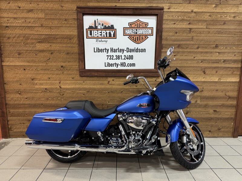 2026 Harley-Davidson® Road Glide® Aurora Blue Denim Chrome Trim  FLTRX