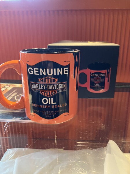 ハーレーのマグカップ】オイル缶マグ | Harley-Davidson® プラザ伊丹