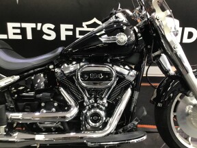 *PEACH PICK* 2024 Harley-Davidson® Fat Boy® 114 Vivid Black thumb 1