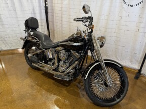 2003 Harley-Davidson® Fat Boy® FLSTFI 114426 VIVID BLACK thumb 1