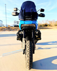2022 Harley-Davidson® Pan America™ 1250 Special Fastback Blue/White Sand Pearl thumb 2