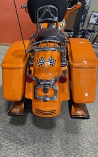 2014 Harley-Davidson® Street Glide® CUSTOM PAINT ORANGE WITH CHECKARD FLAG thumb 0