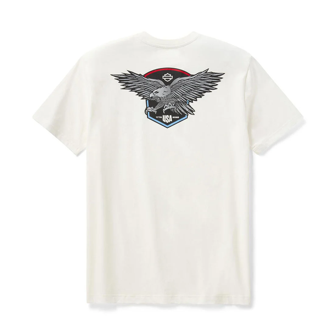 【Men's】 ハーレー純正　リバティ イーグル Tシャツ ホワイト