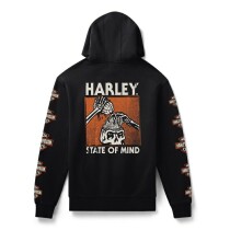 【Men's】H-D ステート・オブ・マインドプルオーバー フリース フーディー（パーカー）