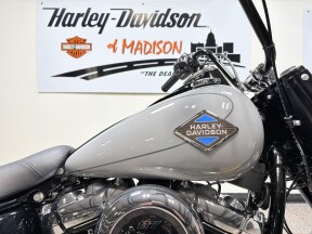 2026 FLHC Harley-Davidson® Heritage Classic Solo Dark Billiard Gray Black Cast Wheels thumb 3