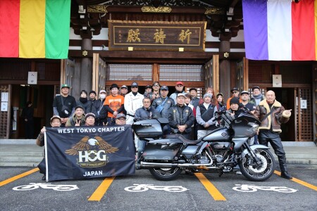 【チャプター活動】2/15（日）成田山新勝寺「安全祈願」ツーリングのご報告です。