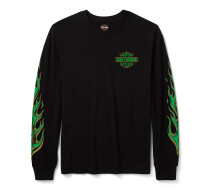 メンズ  HD スカリーマッギー 長袖Tシャツ　＃96390-26VM