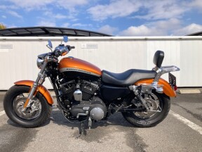 2014 Harley-Davidson® XL1200 CA Custom Limited XL1200 CA Amber Whiskey/Vivid Black thumb 2