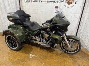2026 Harley-Davidson® Street Glide 3 Limited Olive Steel Metallic / Vivid Black Black Trim thumb 1