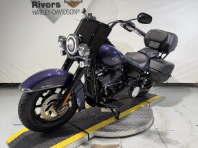 2026 Harley-Davidson® Heritage Classic Purple Abyss Black Cast Wheels thumb 0